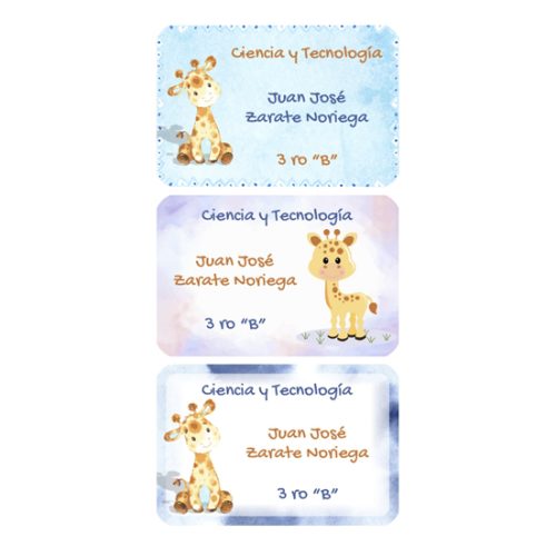 baby giraffe cuadernos 2