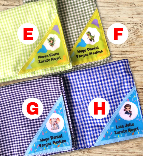 Individuales y servilletas de tela