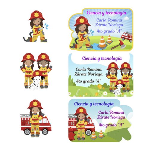 firewoman cuadernos