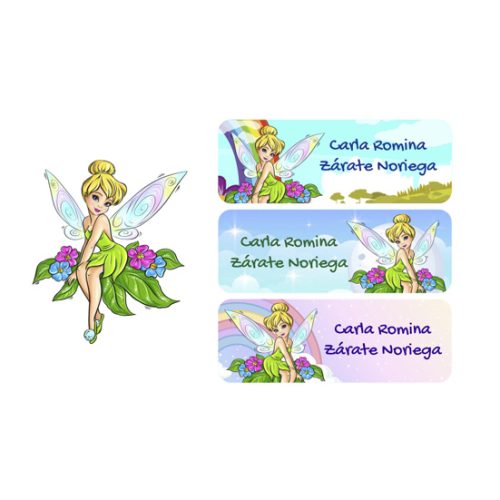 etiquetas para ropa Green Fairy