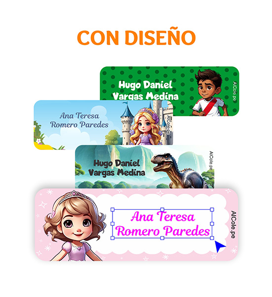 Etiquetas para Ropa Con diseño