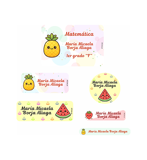 Sweet Fruits combo ahorro 4 alcole